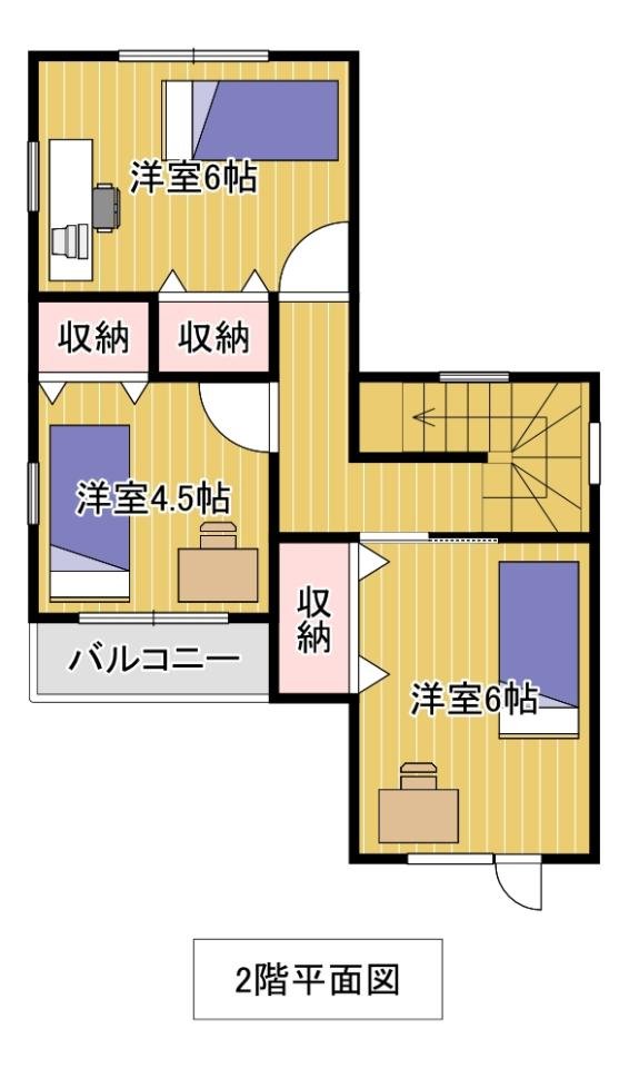 2階平面図