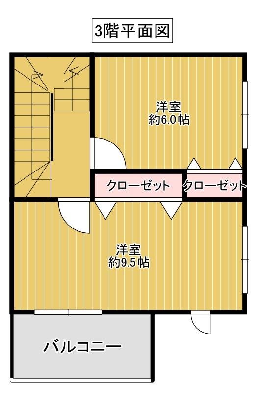 ３階平面図